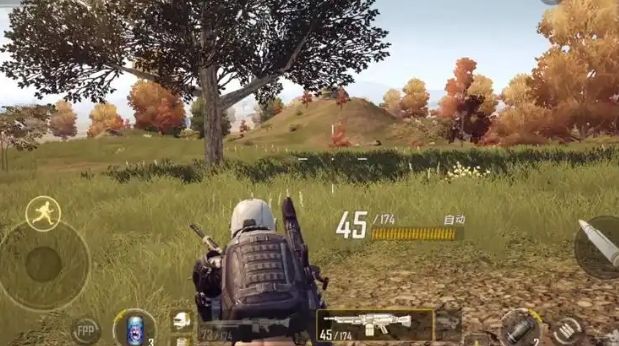 绝地求生怎么闪身开枪