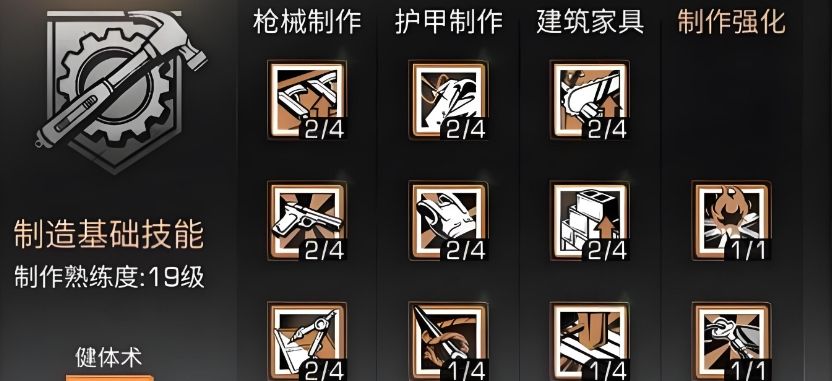 明日之后制作基础技能怎么点 明日之后制作基础技能怎么点