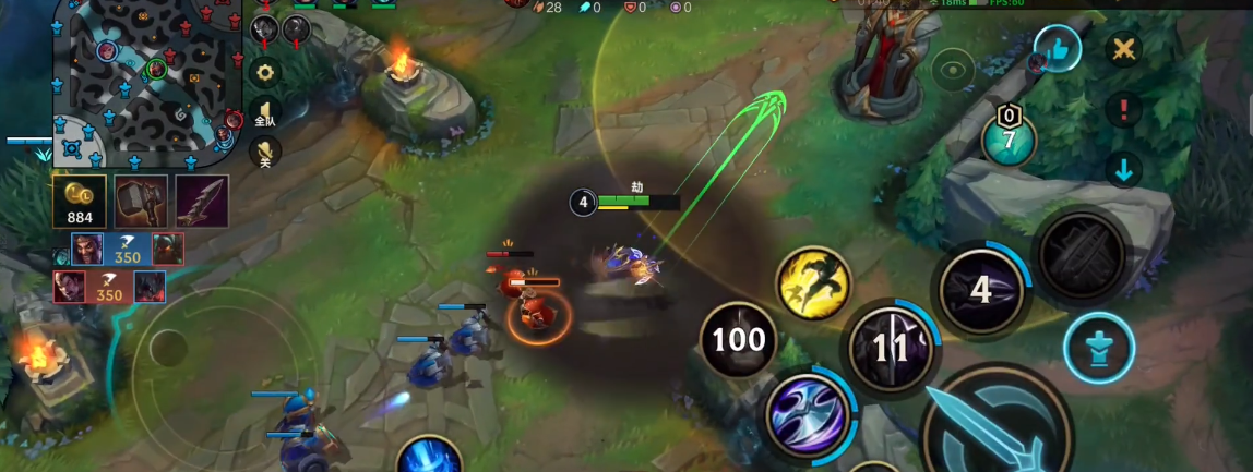 英雄联盟手游劫连招怎么操作