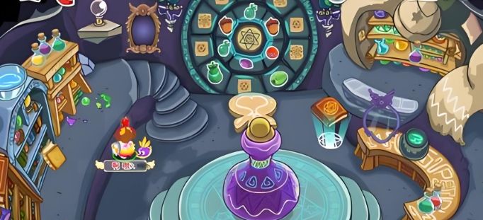 摩尔庄园魔法镜子怎么找