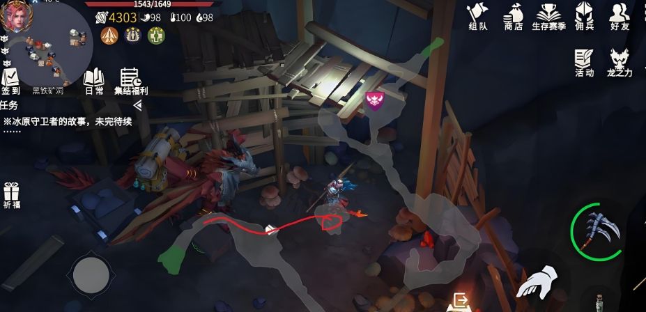 冰原守卫者金钱弓怎么冲金