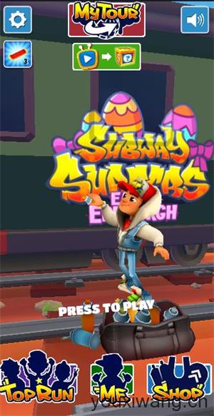 Subway Surfers网页版截图1