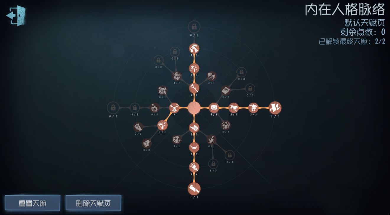 第五人格怎么点技能