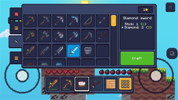 我的世界2D天空之岛 我的世界2D天空之岛