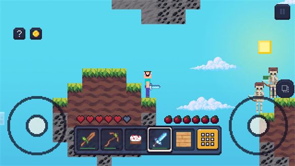 我的世界2D天空之岛 我的世界2D天空之岛