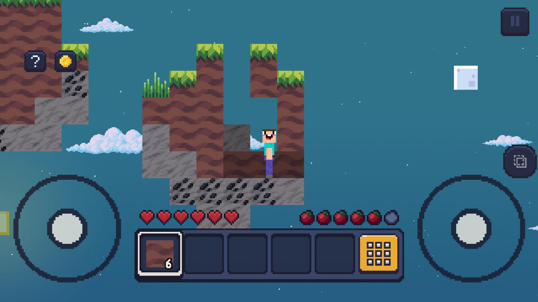 我的世界2D天空之岛截图1