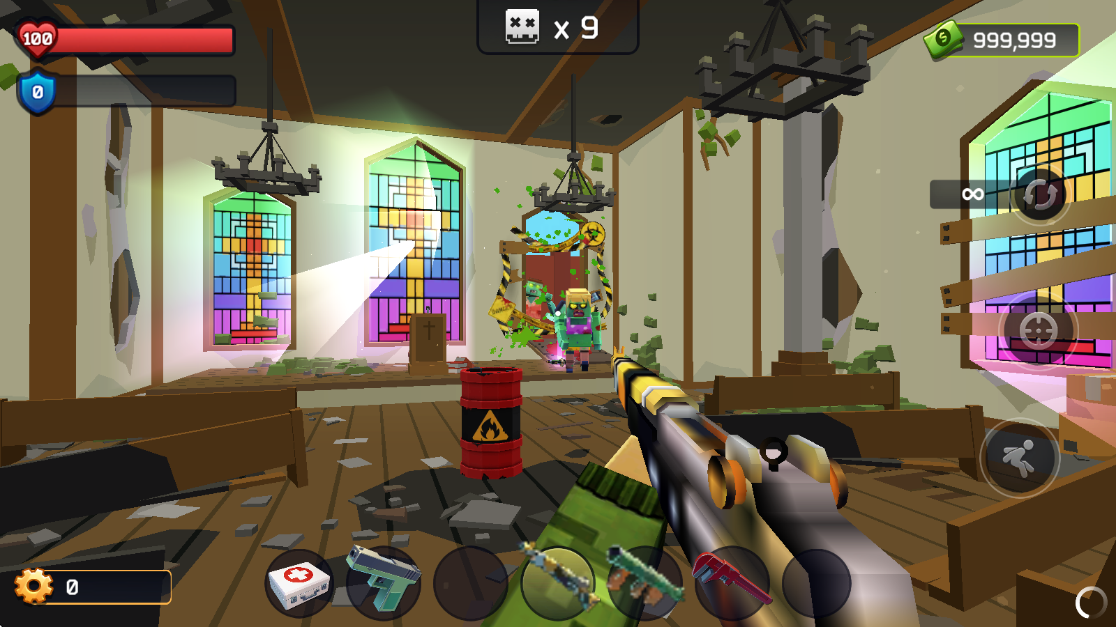 像素战斗僵尸突袭