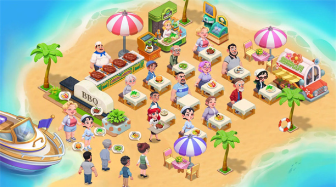 快乐晚餐故事截图1