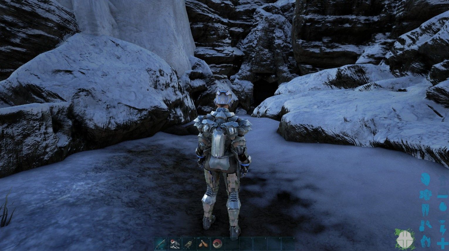 方舟生存进化雪山矿洞怎么走