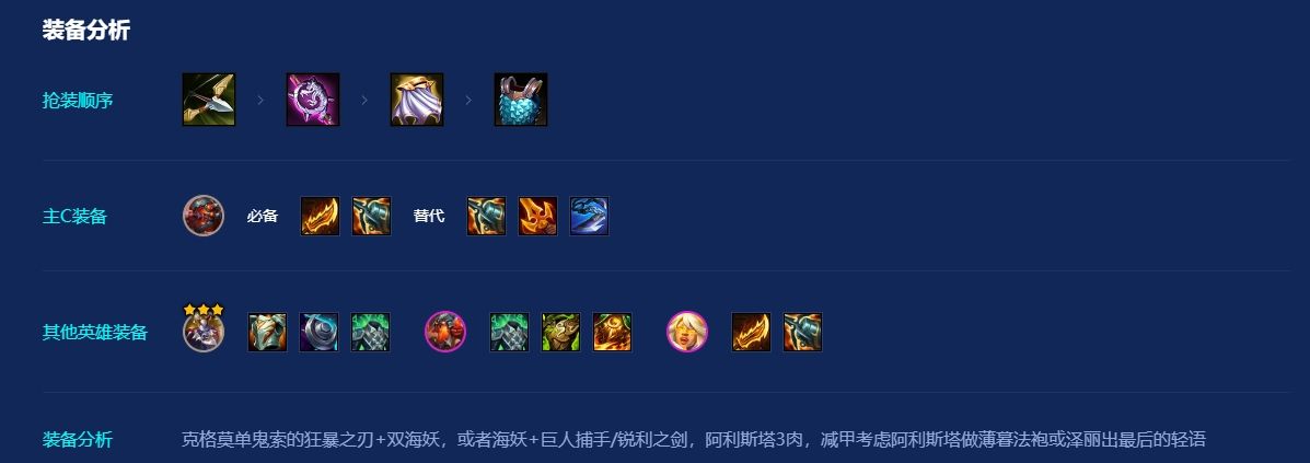 金铲铲之战战地机甲克格莫怎么玩