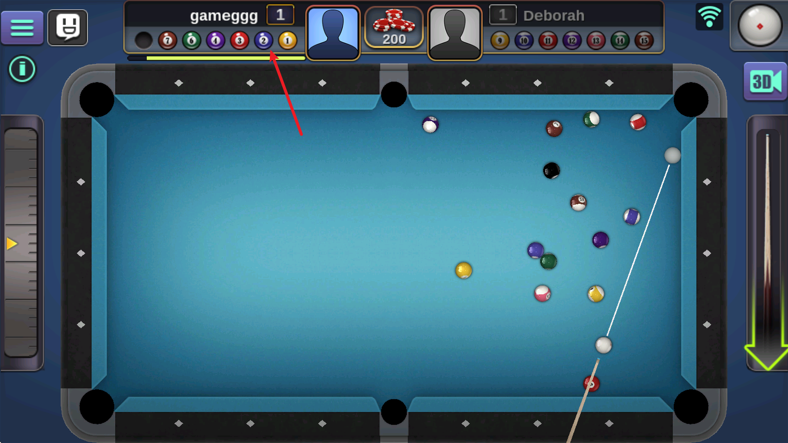 3D台球