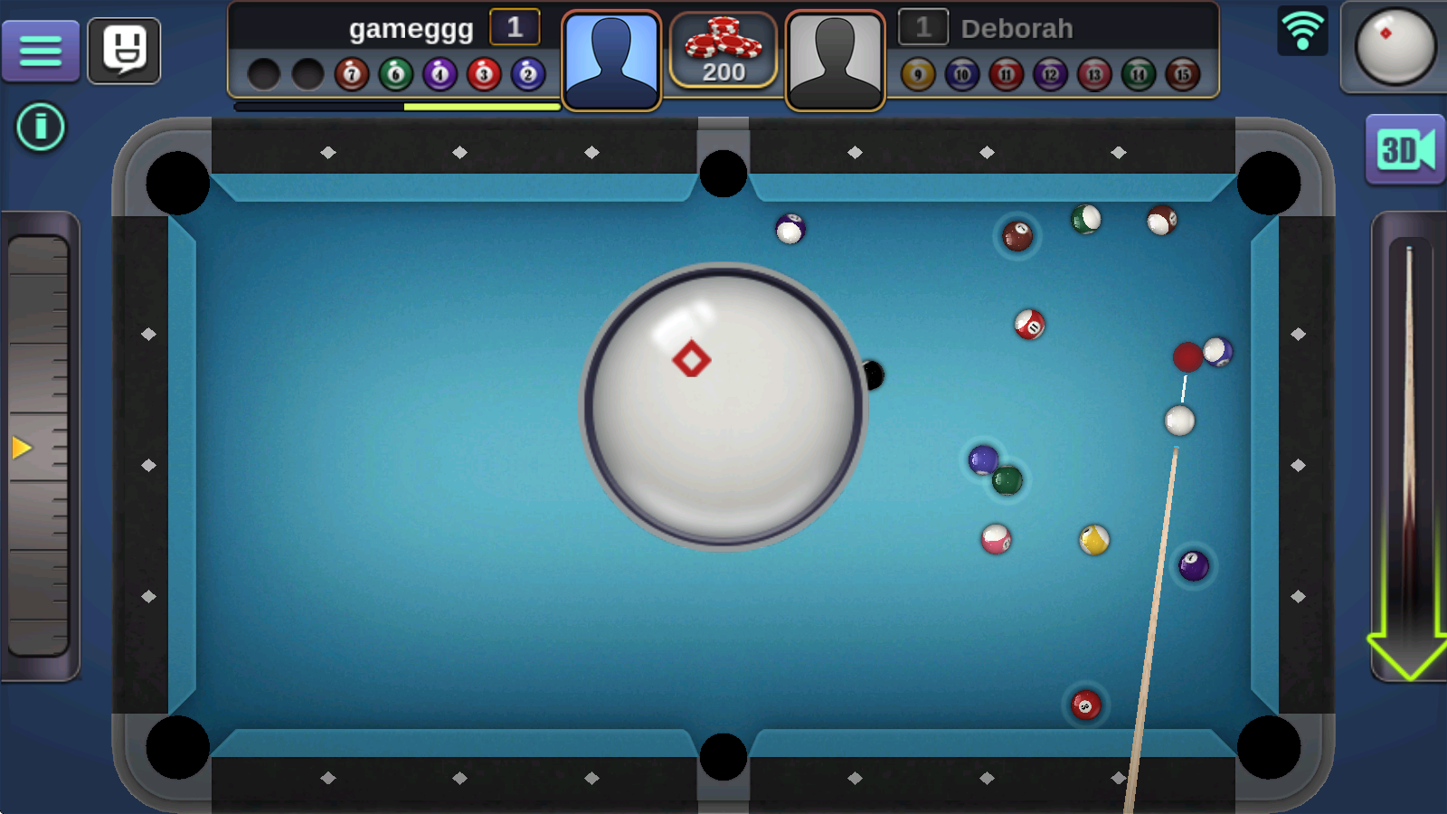 3D台球