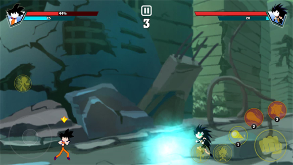 火柴人龙珠对决截图0