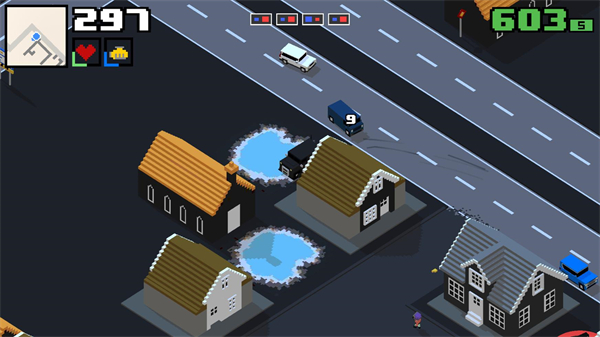 像素公路飙车2截图0