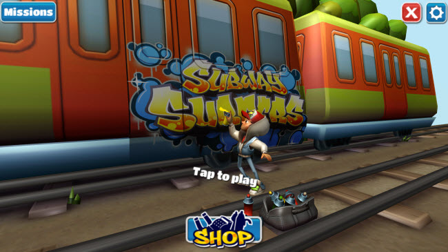 地铁跑酷困难版截图3