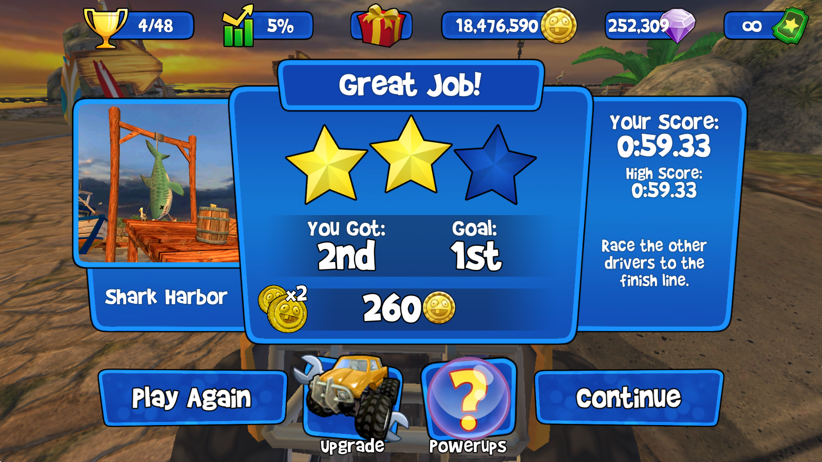 沙滩车竞速 沙滩车竞速