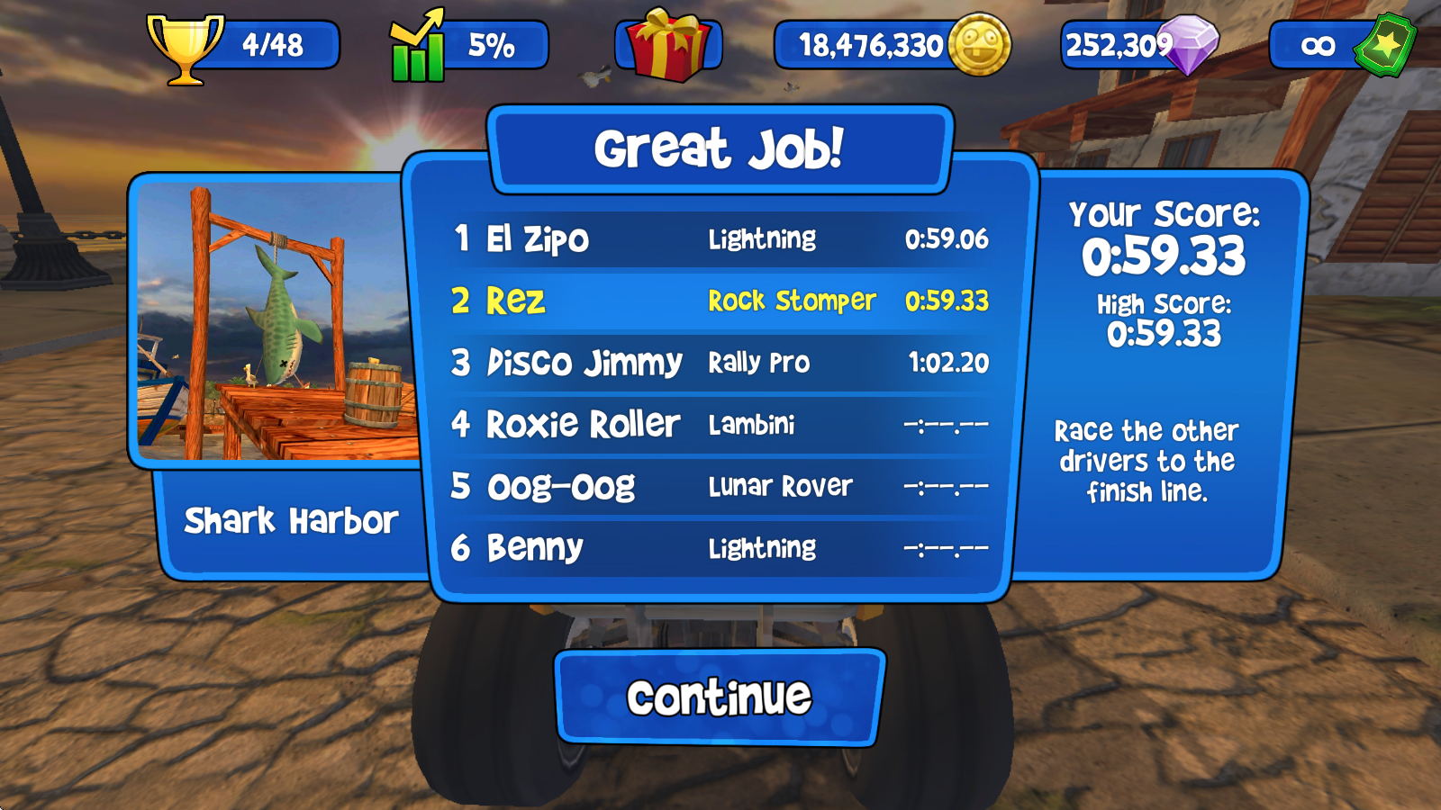 沙滩车竞速 沙滩车竞速