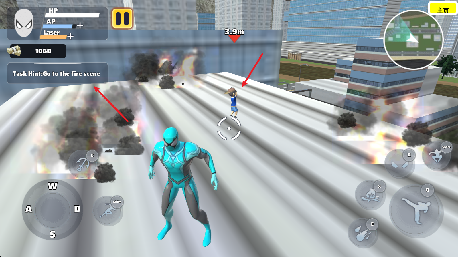 火柴人绳索英雄3火柴人战争