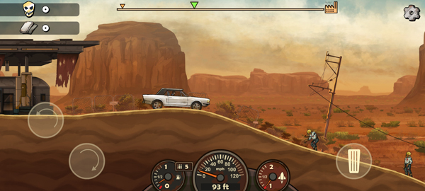 战车撞僵尸地牢游戏