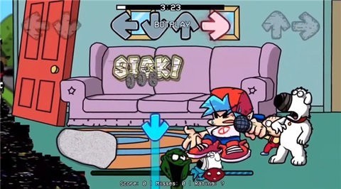 FNF错误化恶搞之家模组版截图0