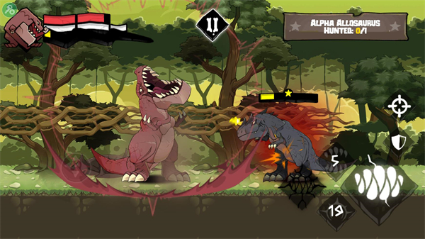 恐龙大战侏罗纪战争中文版截图1