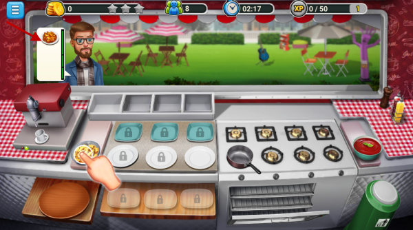 餐车厨师烹饪游戏