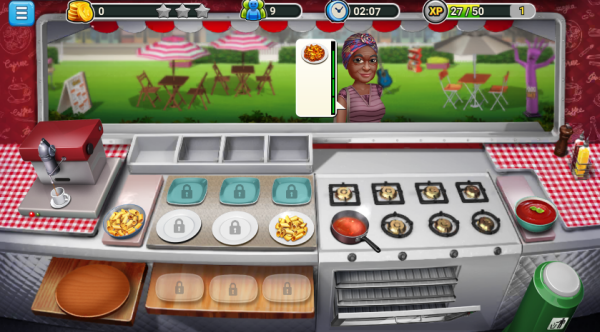 餐车厨师烹饪游戏