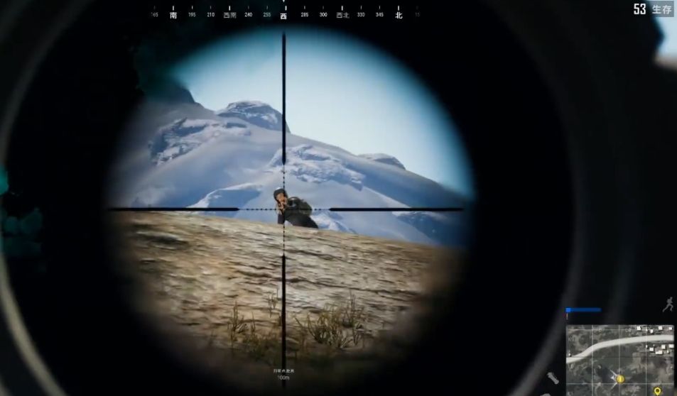 绝地求生如何观察敌人