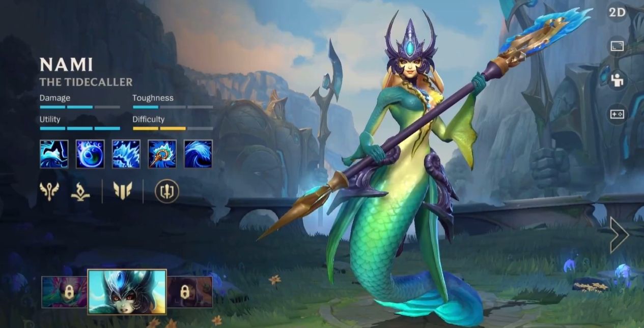 英雄联盟手游娜美怎么玩