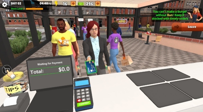我的汉堡屋模拟器最新版截图2