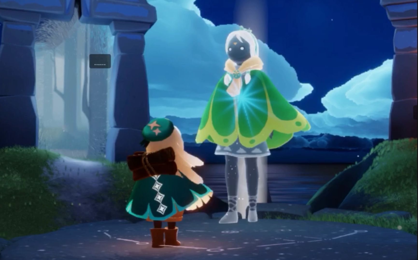 光遇小队长洞怎么进