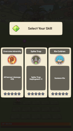 技能与防御游戏