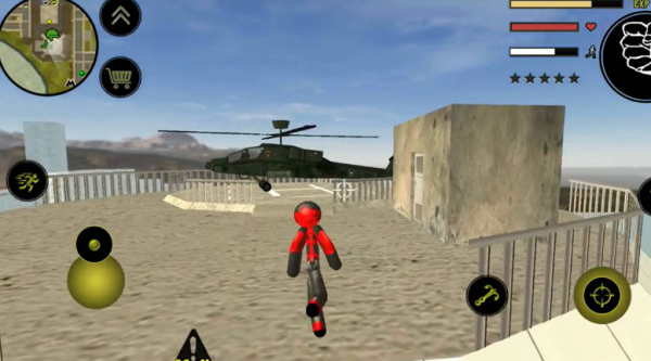 火柴人绳索英雄