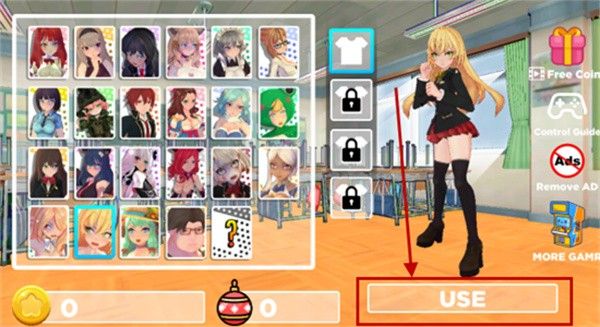 高中女生战斗模拟器41.0版本