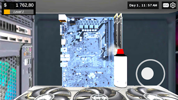 电脑游戏机商店模拟器手游截图1