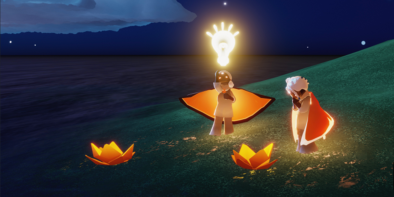 光遇的专属花灯怎么点亮