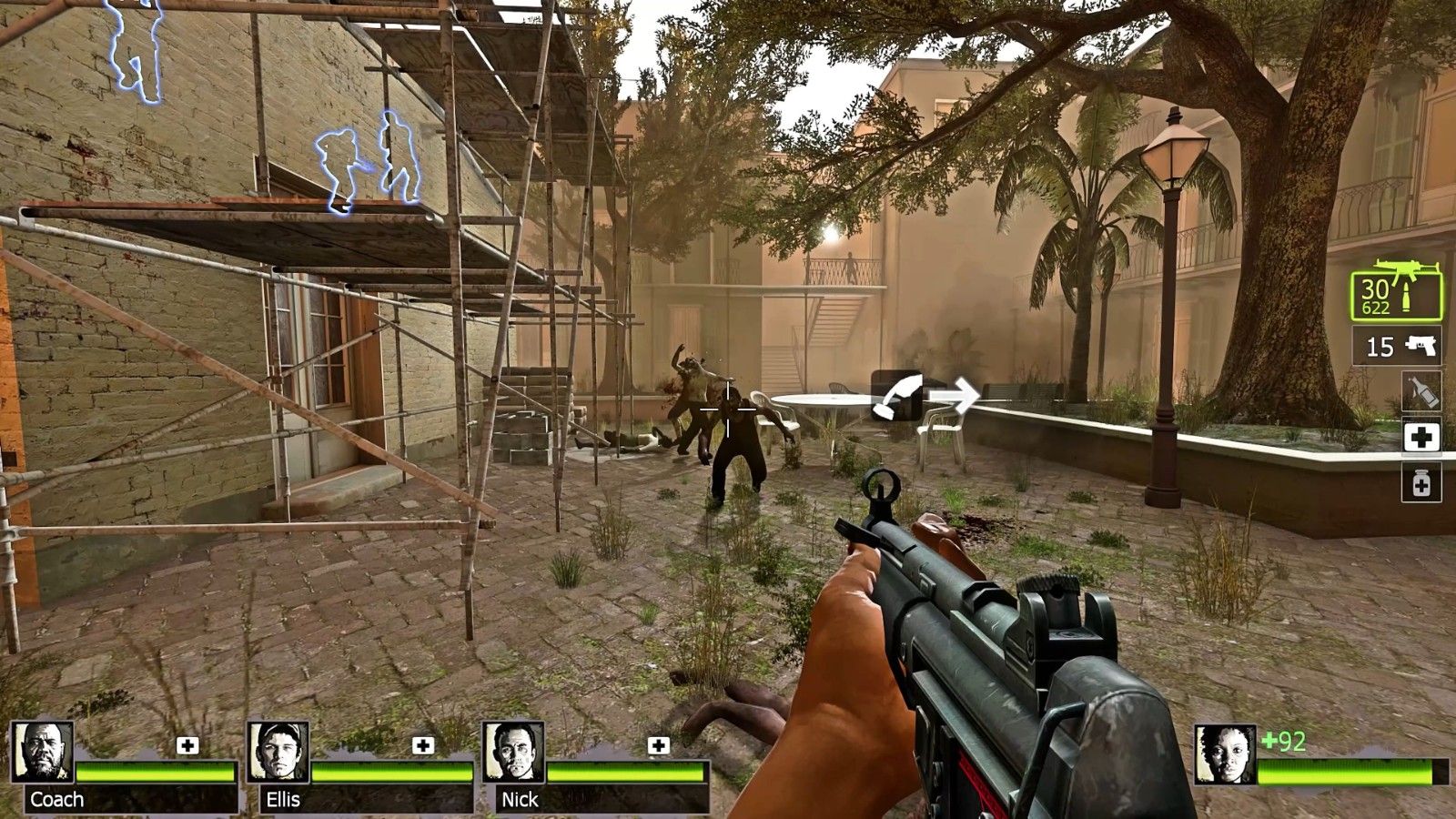 求生之路2教区怎么过