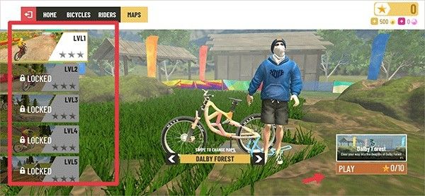 极限挑战自行车手机版