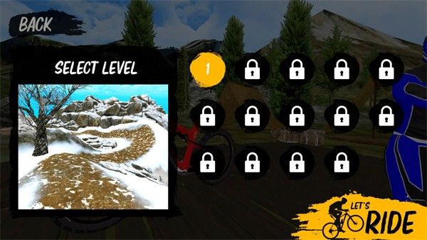 山地自行车速降 山地自行车速降