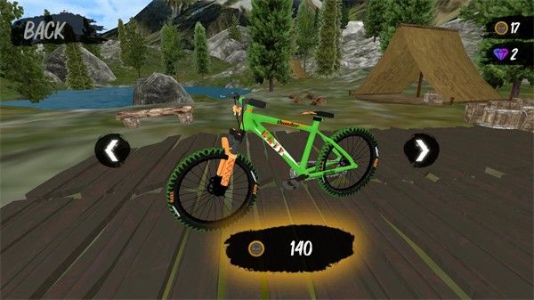 山地自行车速降 山地自行车速降