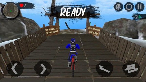 山地自行车速降 山地自行车速降