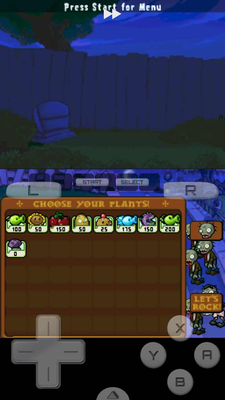 植物大战僵尸ds截图1