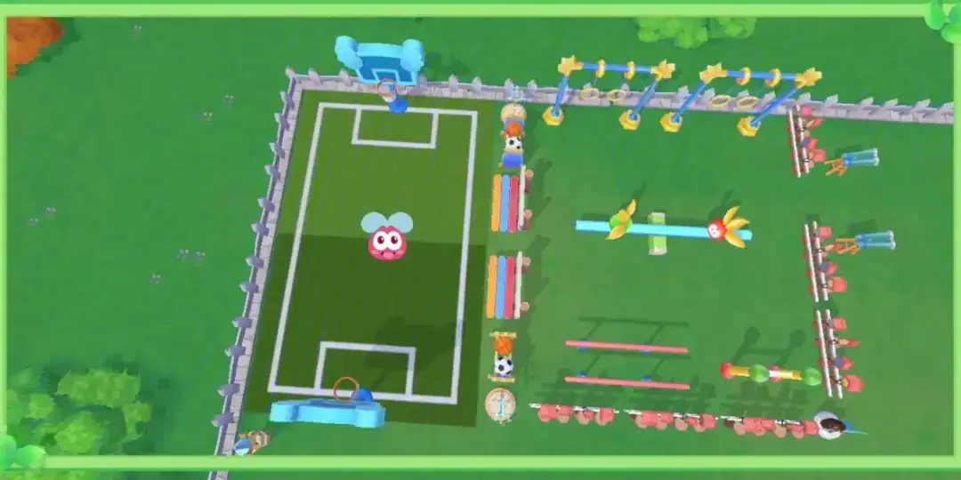 摩尔庄园获得篮球以后怎么玩