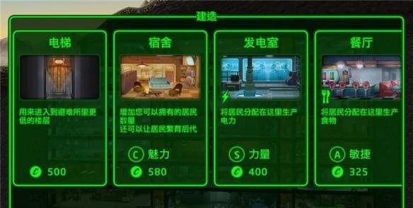 辐射避难所c属性怎么提升