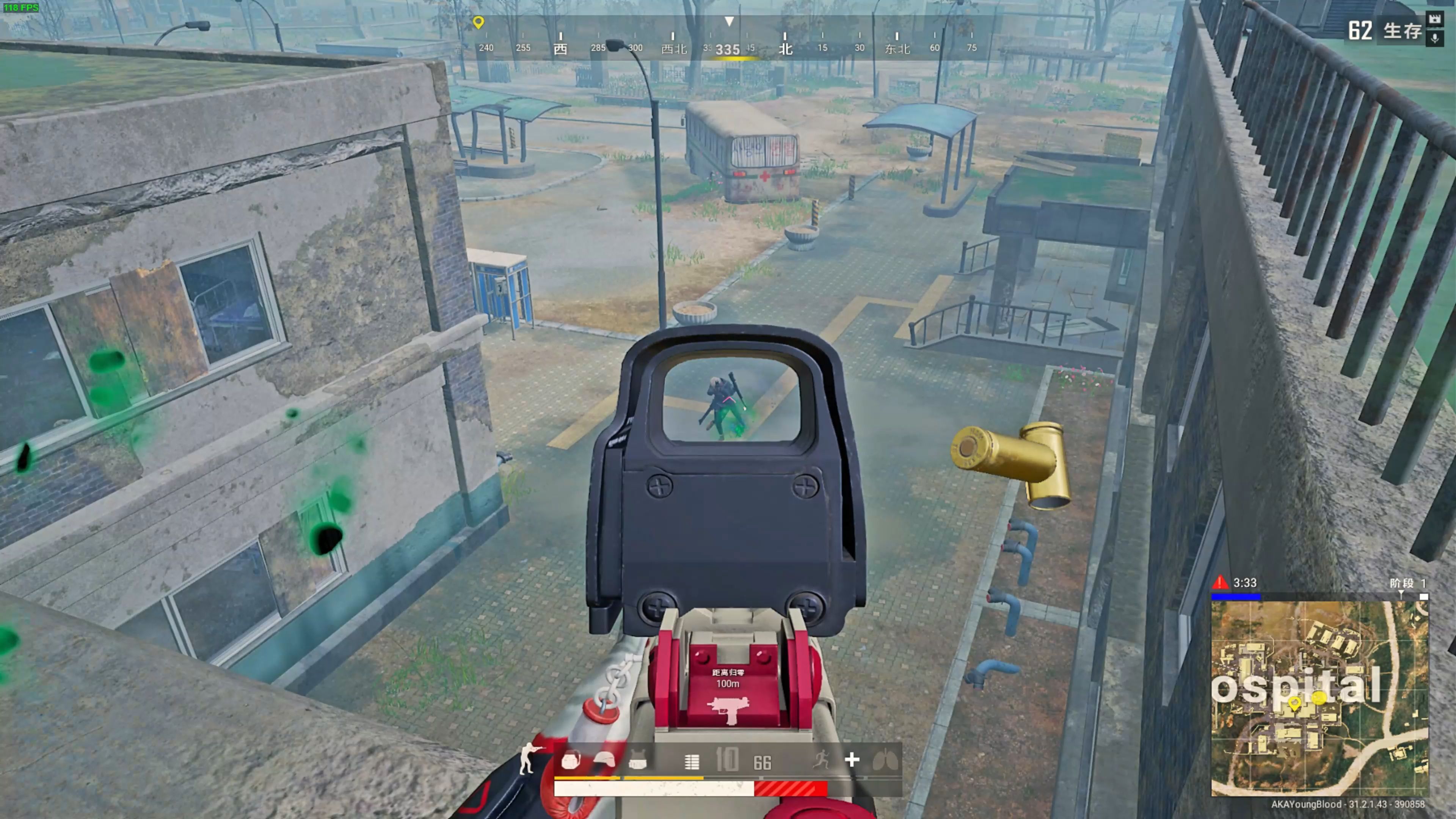 绝地求生学校楼顶怎么上