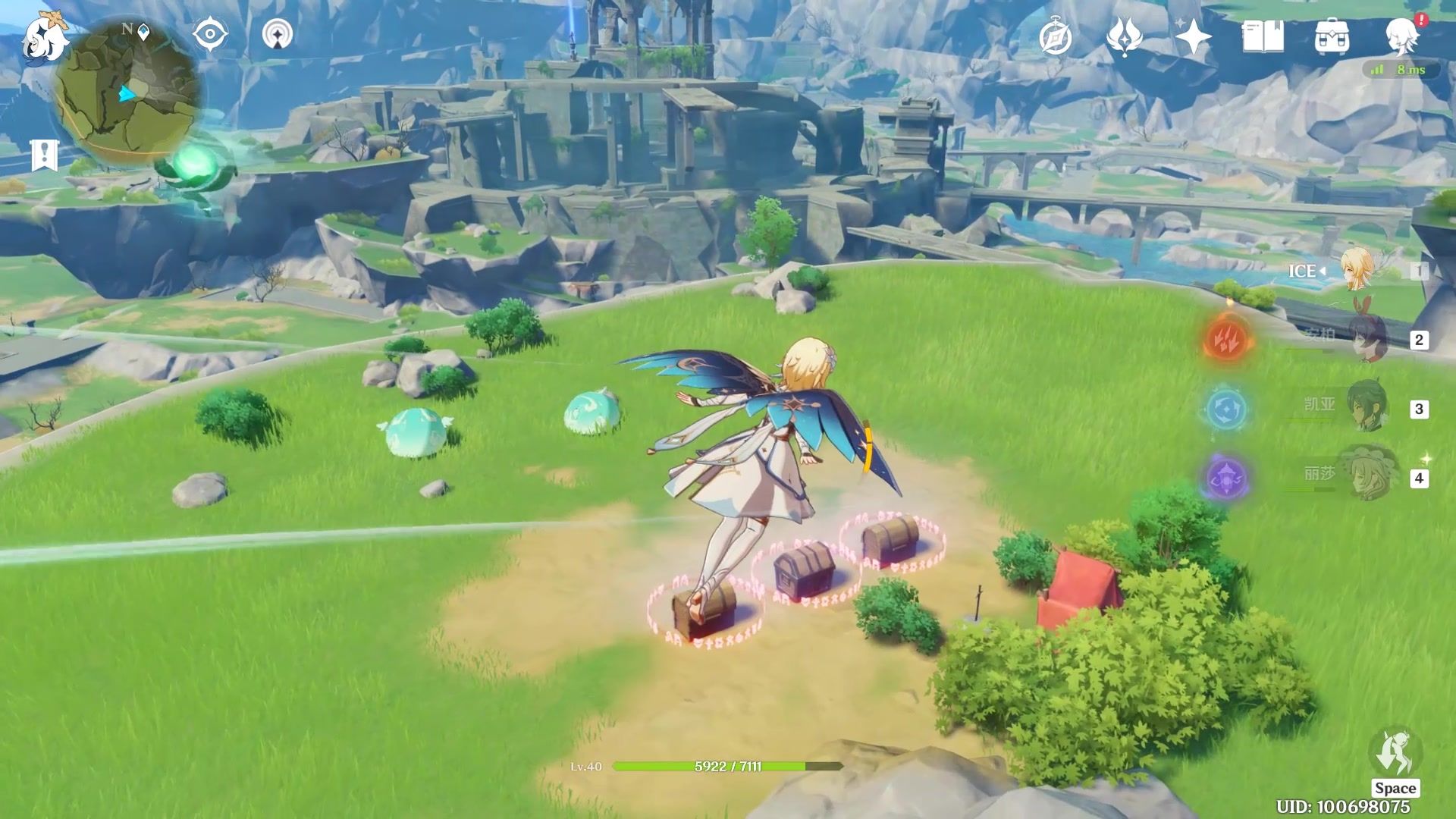 原神风龙废墟宝箱刷新位置在哪