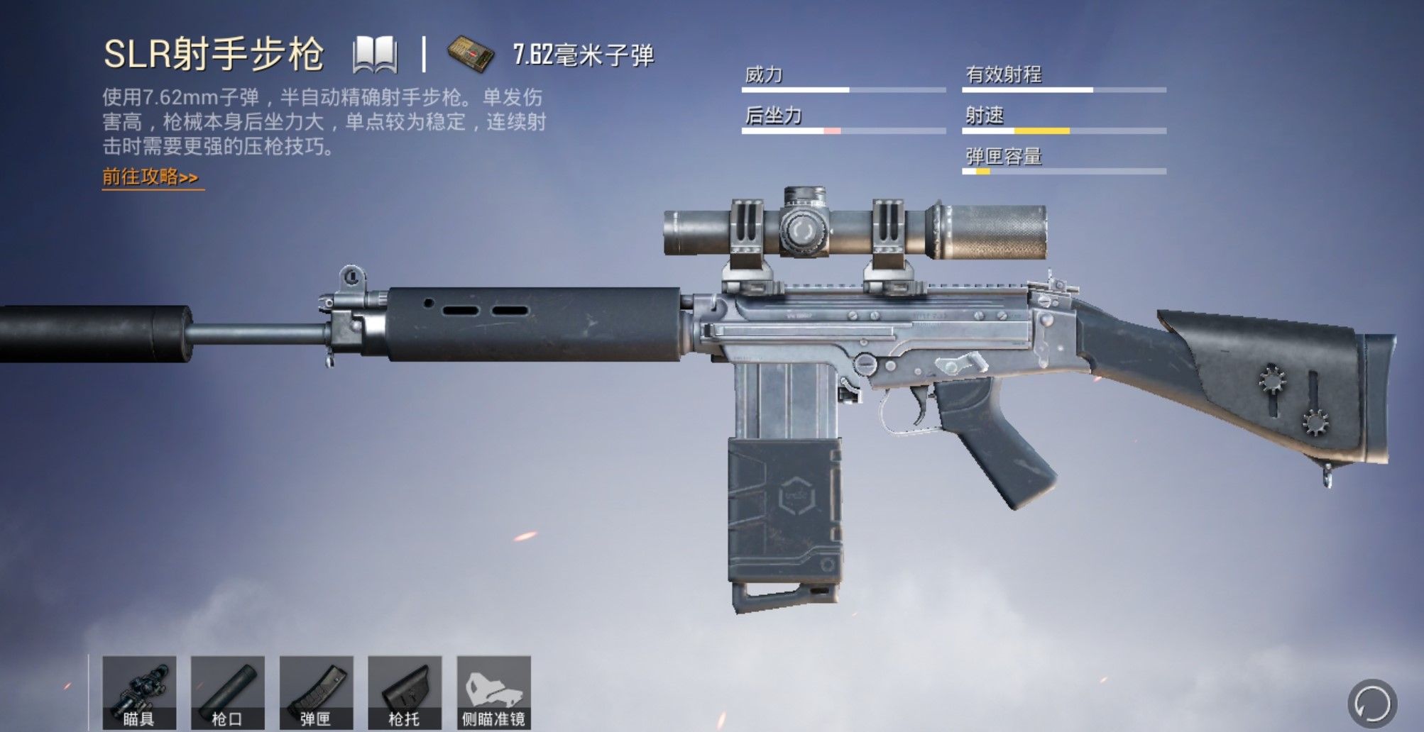 绝地求生有哪些新的狙击枪