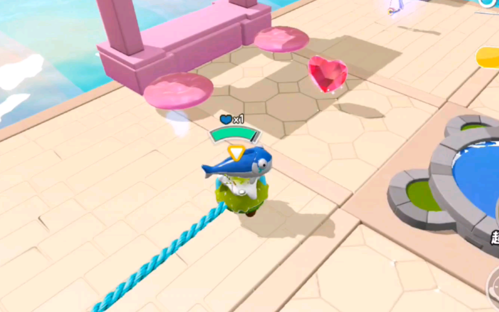 蛋仔派对乱斗模式怎么加命