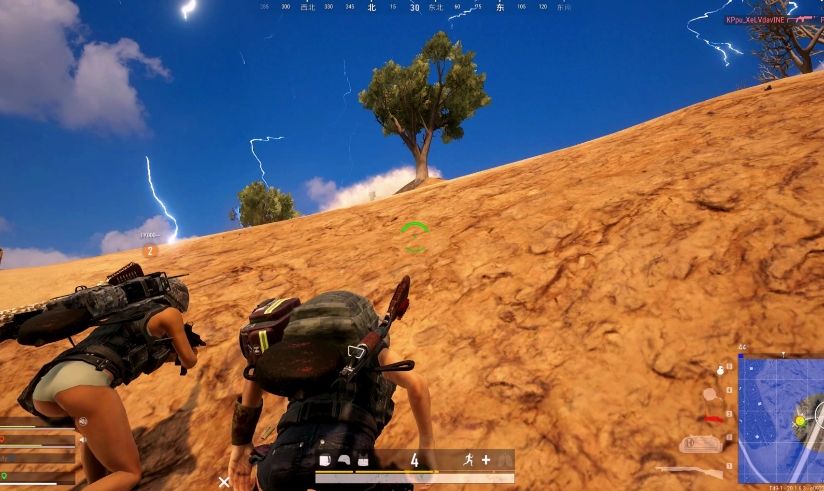 绝地求生如何正确的给队友报点