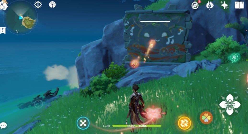 原神大魔王的彩绘墙怎么打